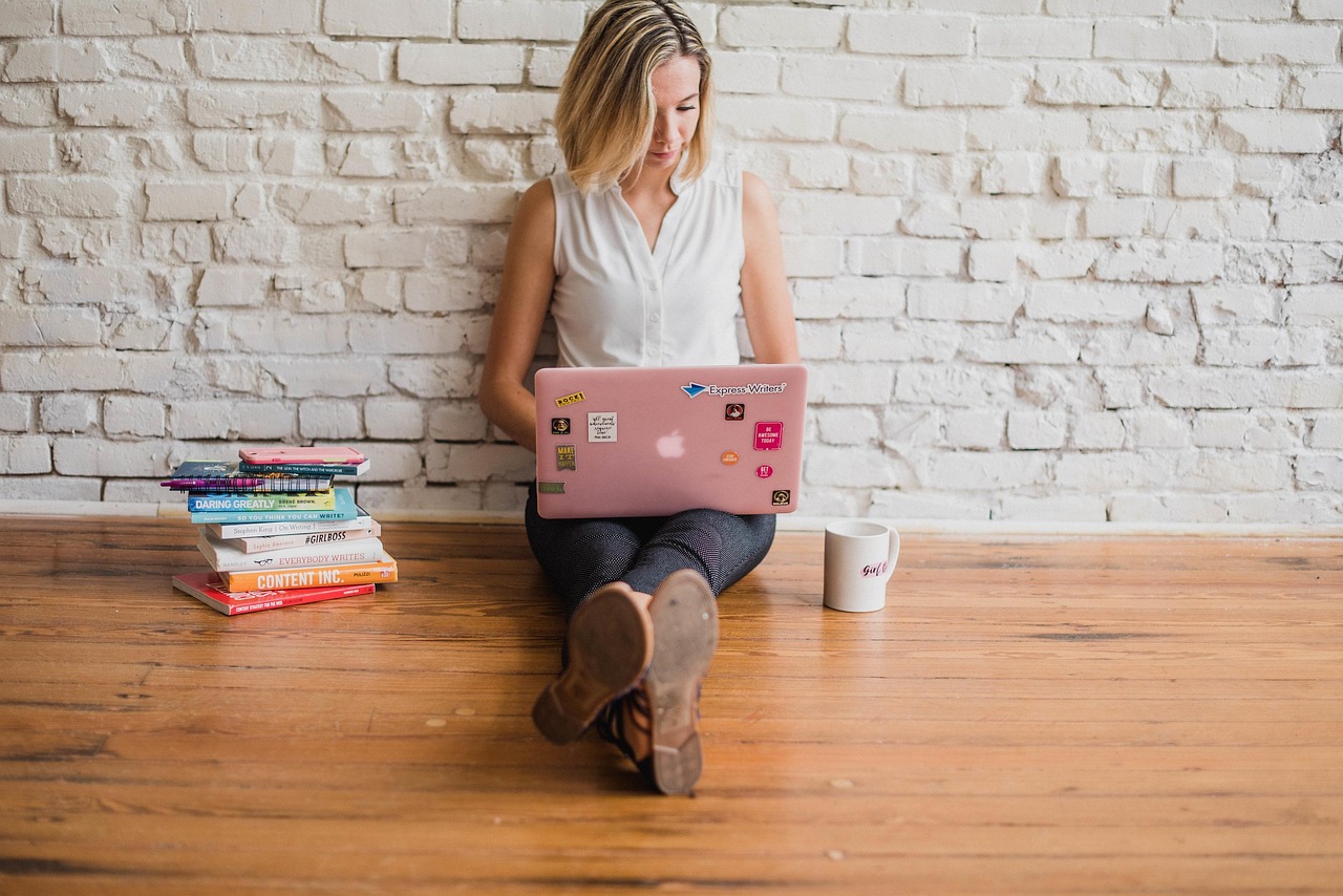 Influencer, writing, girl — Few Sure Ways to Increase Your Followers