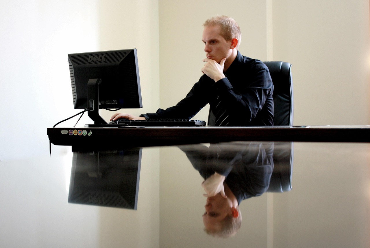 Business, businessman, chair — Have you heard of a (DDoS) attack? Let's try to understand this attack