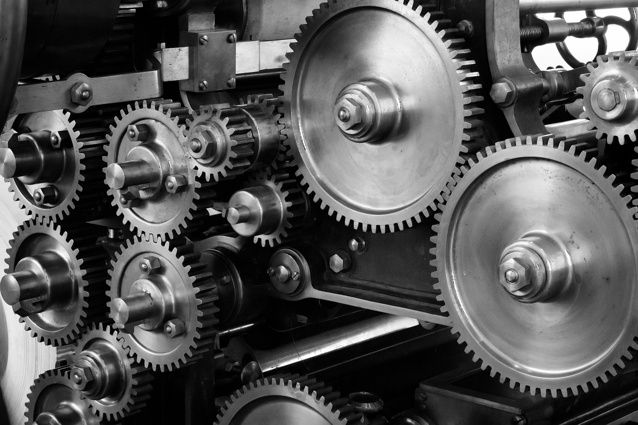 Gears, cogs, machine — Hire Managed Service Partner To Help Business