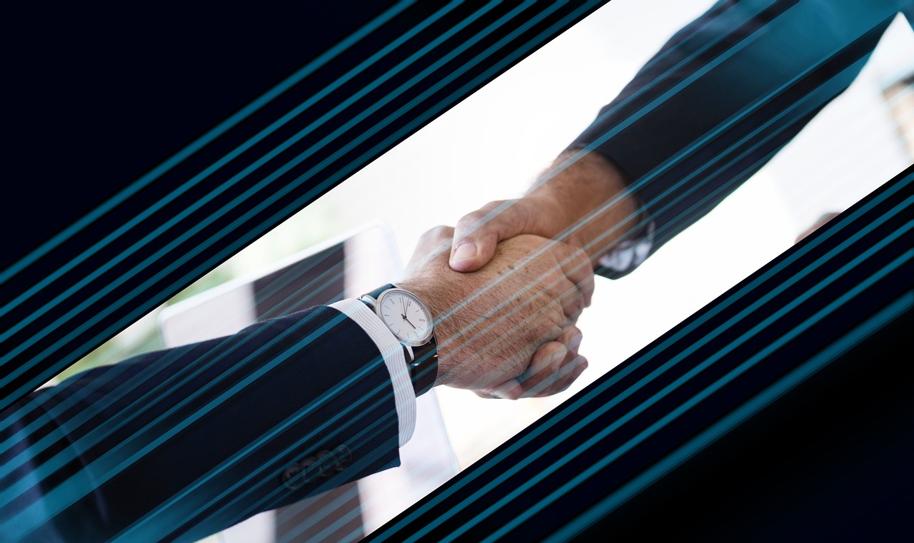 Handshake, hands, agreement — IPTV Service Offering 24/7 Streaming Without Buffering