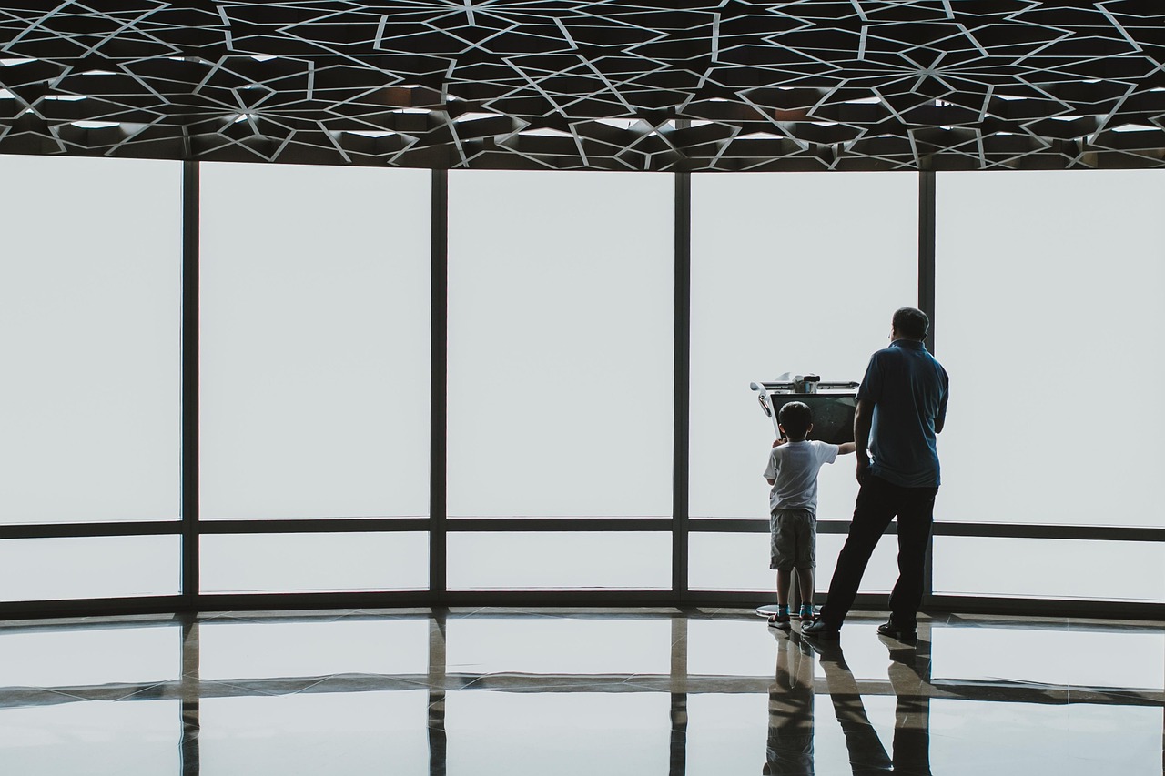 Tourists, father and son, burj khalifa — "Must Knows" About Electronic Drums